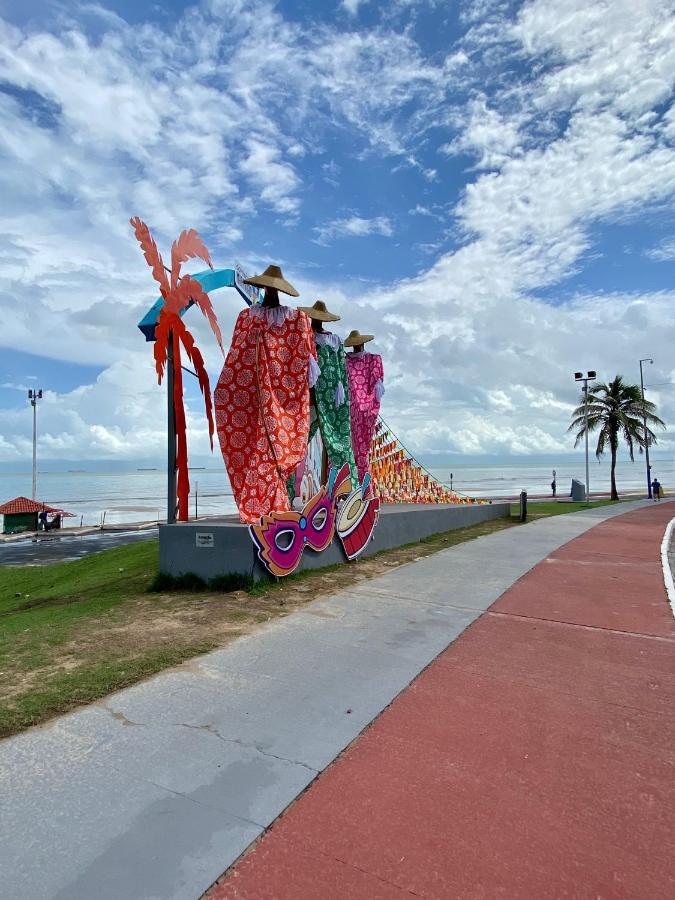 Vista Mar Na Praia Da Litoranea Sao Luis (Maranhao) Exterior foto